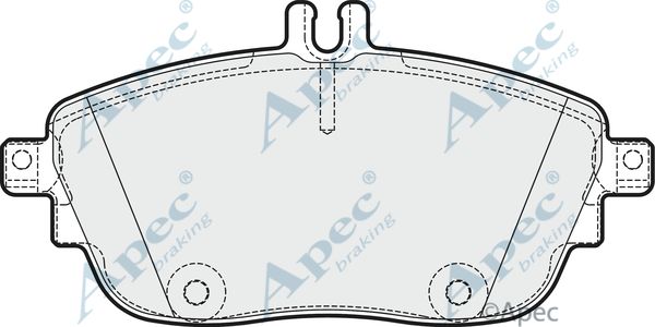 APEC BRAKING Jarrupala, levyjarru PAD1881